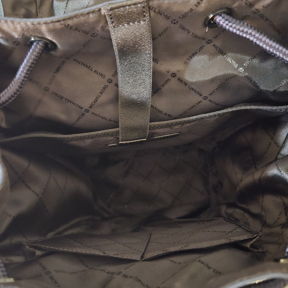 Michael Kors Men's Charcoal and Blue Backpack - Picture 4 of 4